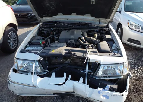 2003 Mercury Grand Marquis Ls from USA, damaged, VIN 2MEFM75W53X643453